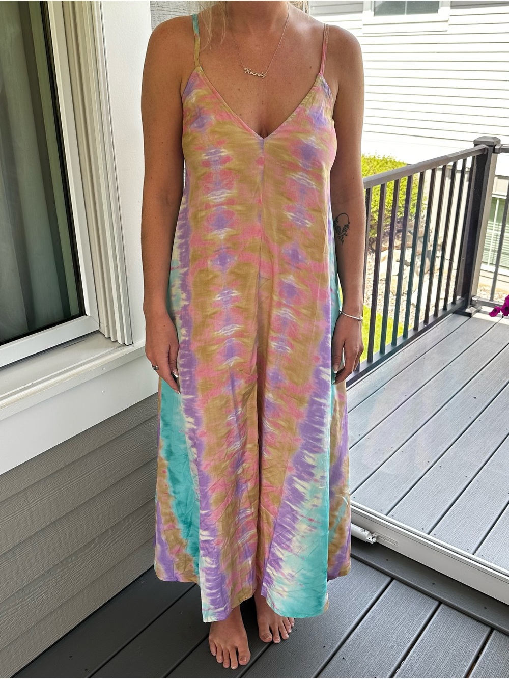 Paani Tie Dye Maxi Dress
